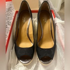 Coach wedges